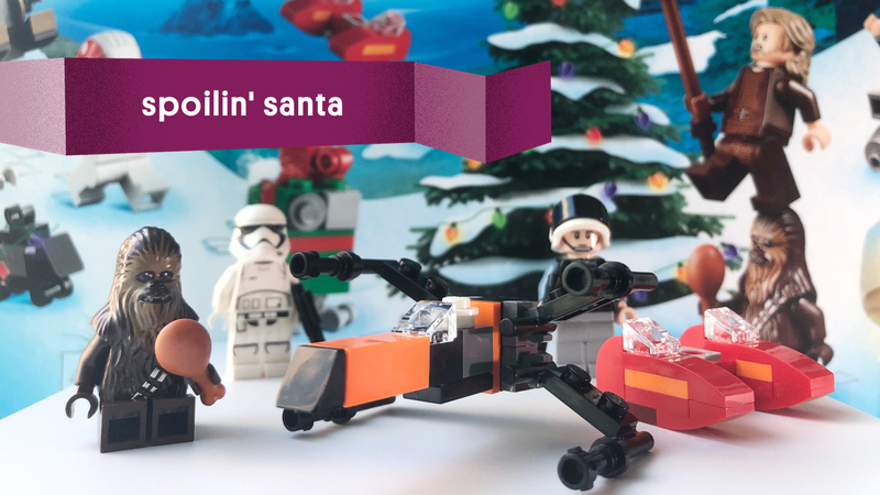 Illustration for article titled Spoilin' Santa: What's Inside the LEGO Star Wars Advent Calendar?